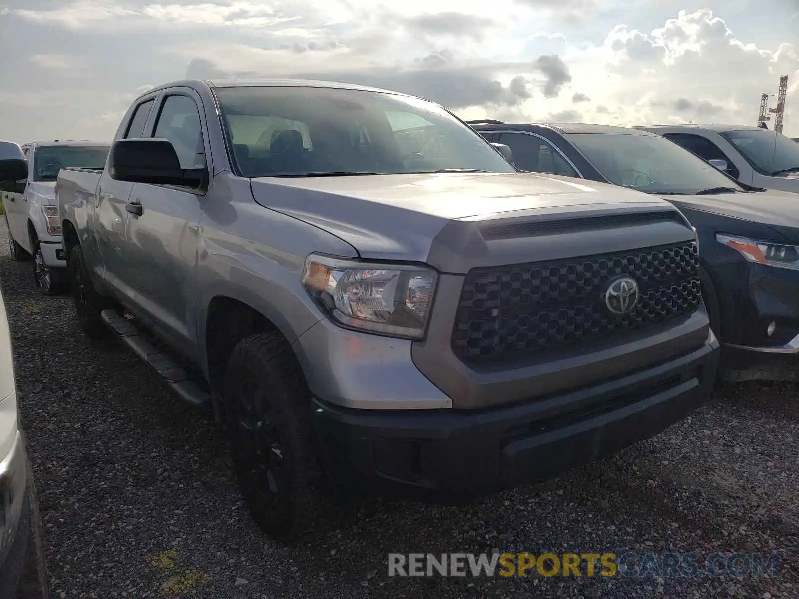 1 Photograph of a damaged car 5TFRY5F19MX278583 TOYOTA TUNDRA 2021