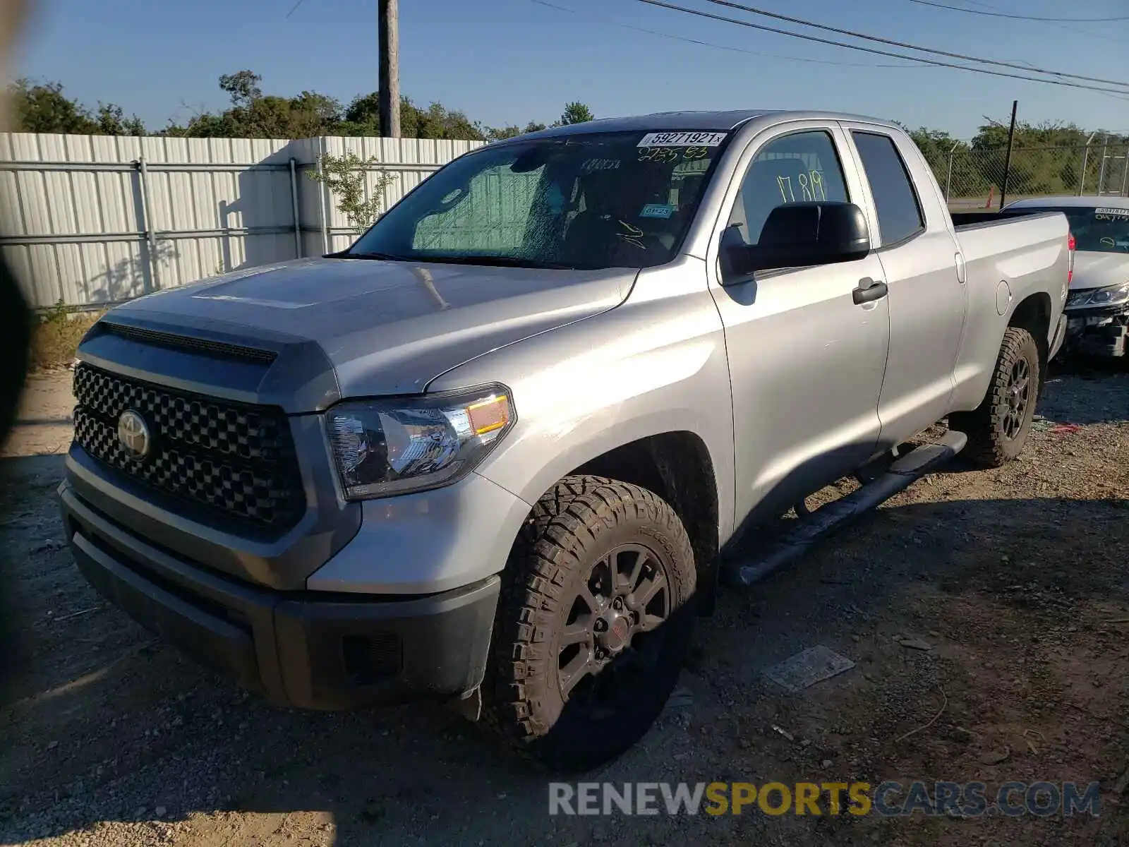 2 Photograph of a damaged car 5TFRY5F19MX278583 TOYOTA TUNDRA 2021