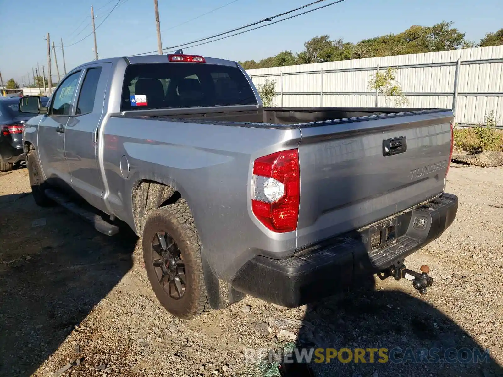 3 Photograph of a damaged car 5TFRY5F19MX278583 TOYOTA TUNDRA 2021