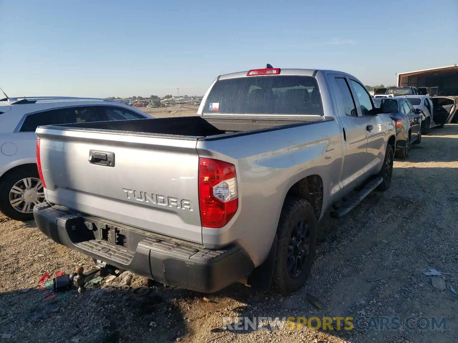 4 Photograph of a damaged car 5TFRY5F19MX278583 TOYOTA TUNDRA 2021