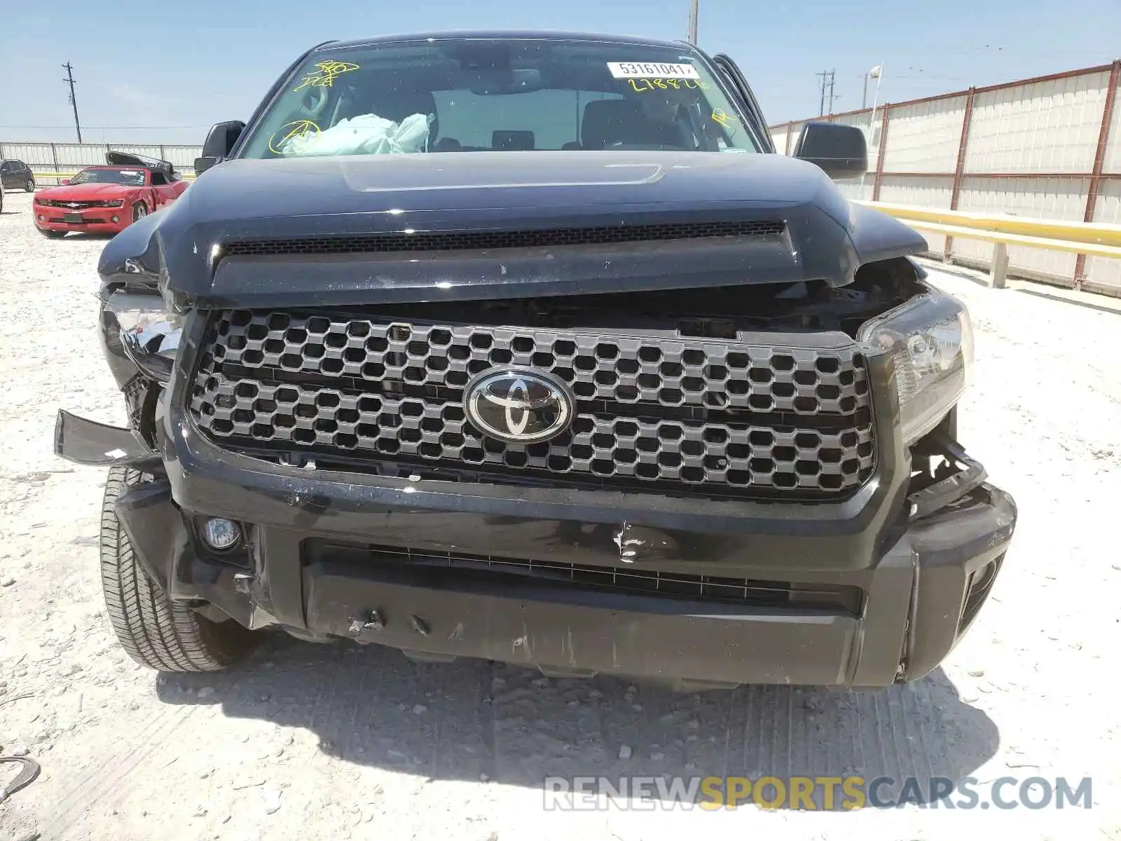 9 Photograph of a damaged car 5TFRY5F19MX278826 TOYOTA TUNDRA 2021