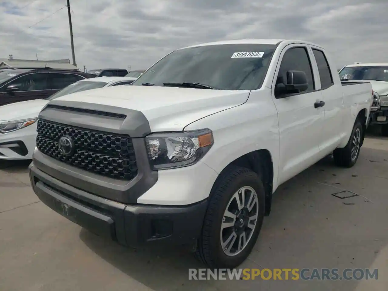 2 Photograph of a damaged car 5TFRY5F19MX281841 TOYOTA TUNDRA 2021