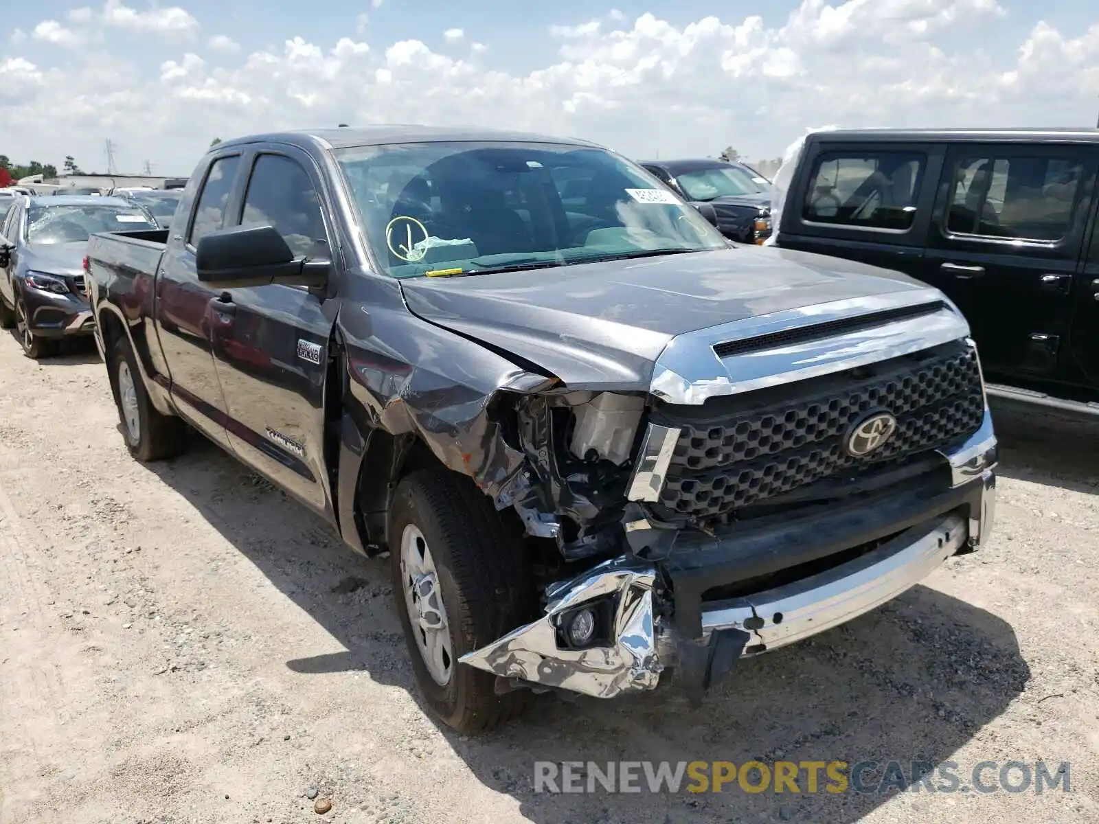 1 Photograph of a damaged car 5TFRY5F1XMX278222 TOYOTA TUNDRA 2021