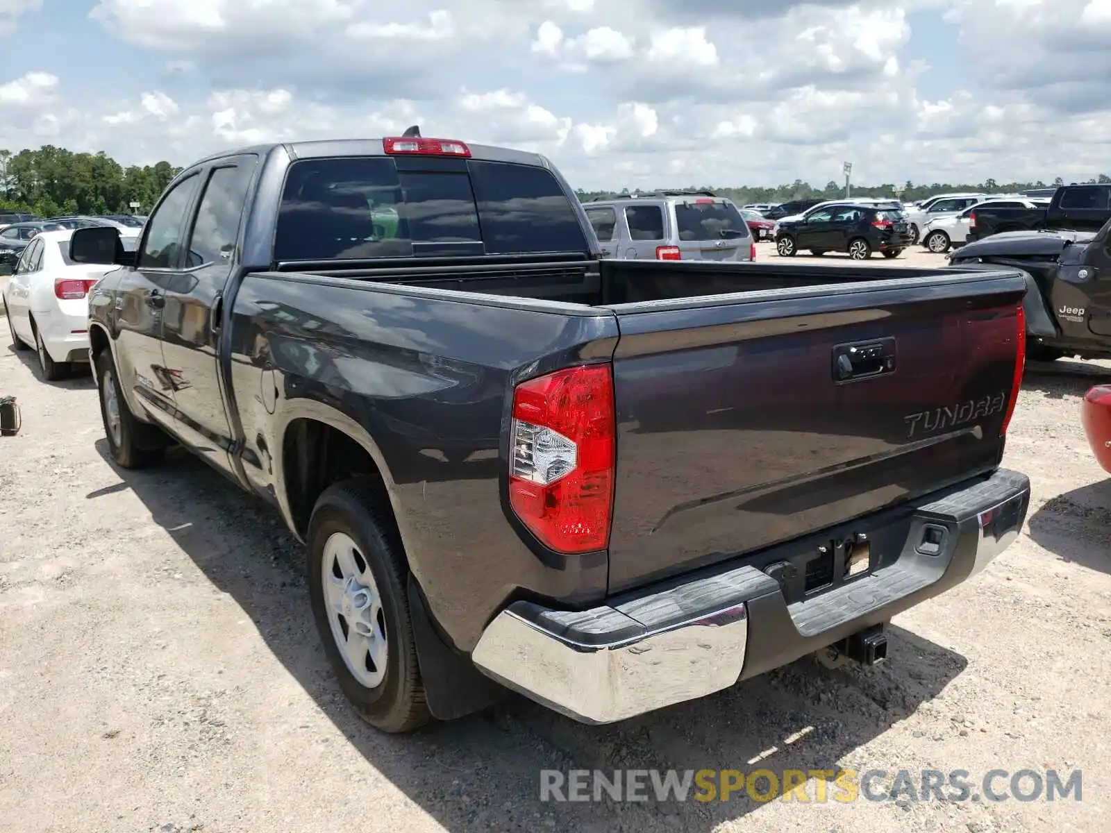 3 Photograph of a damaged car 5TFRY5F1XMX278222 TOYOTA TUNDRA 2021