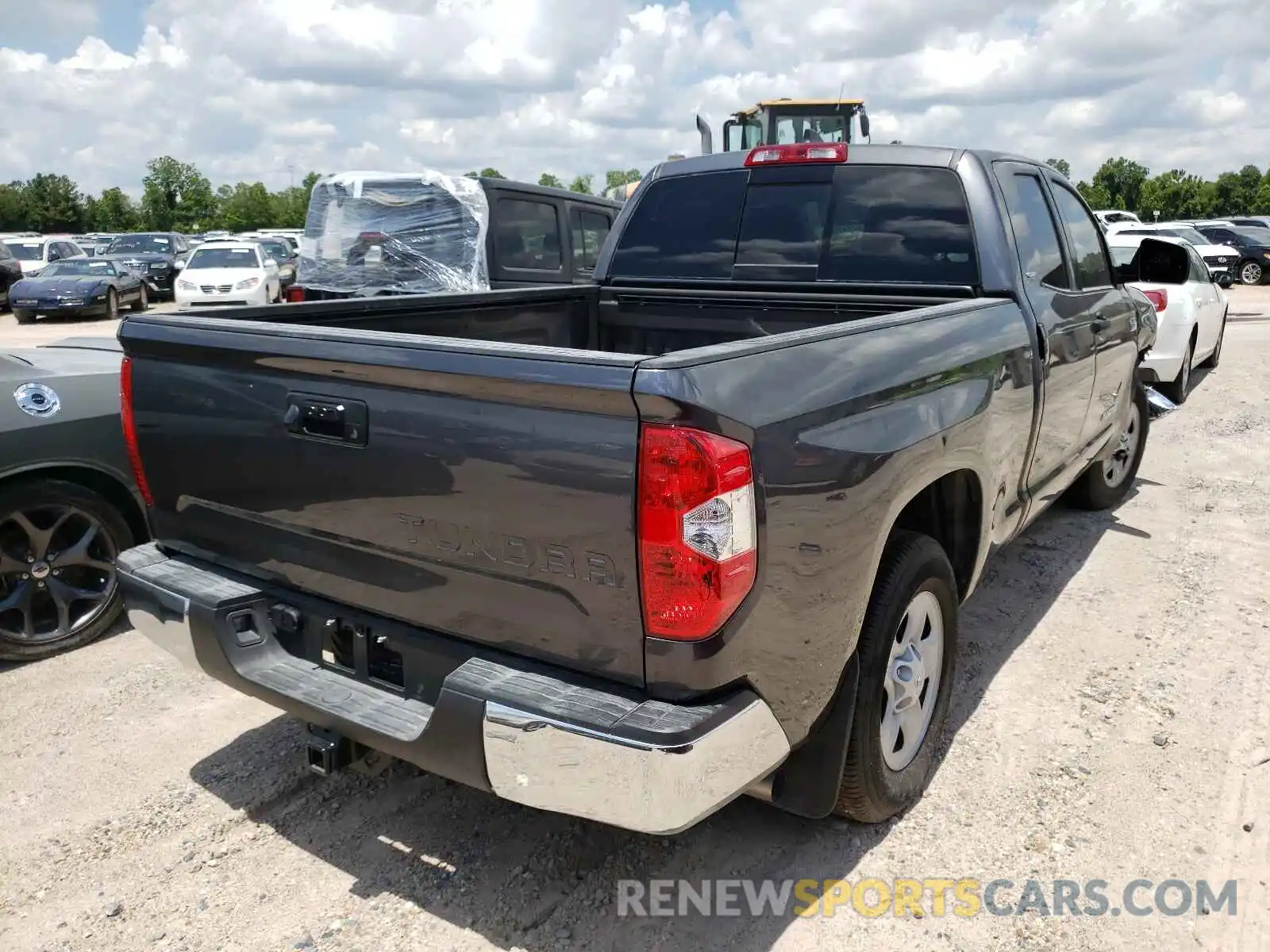 4 Photograph of a damaged car 5TFRY5F1XMX278222 TOYOTA TUNDRA 2021