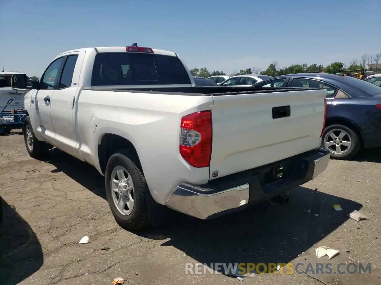 3 Photograph of a damaged car 5TFRY5F1XMX286109 TOYOTA TUNDRA 2021