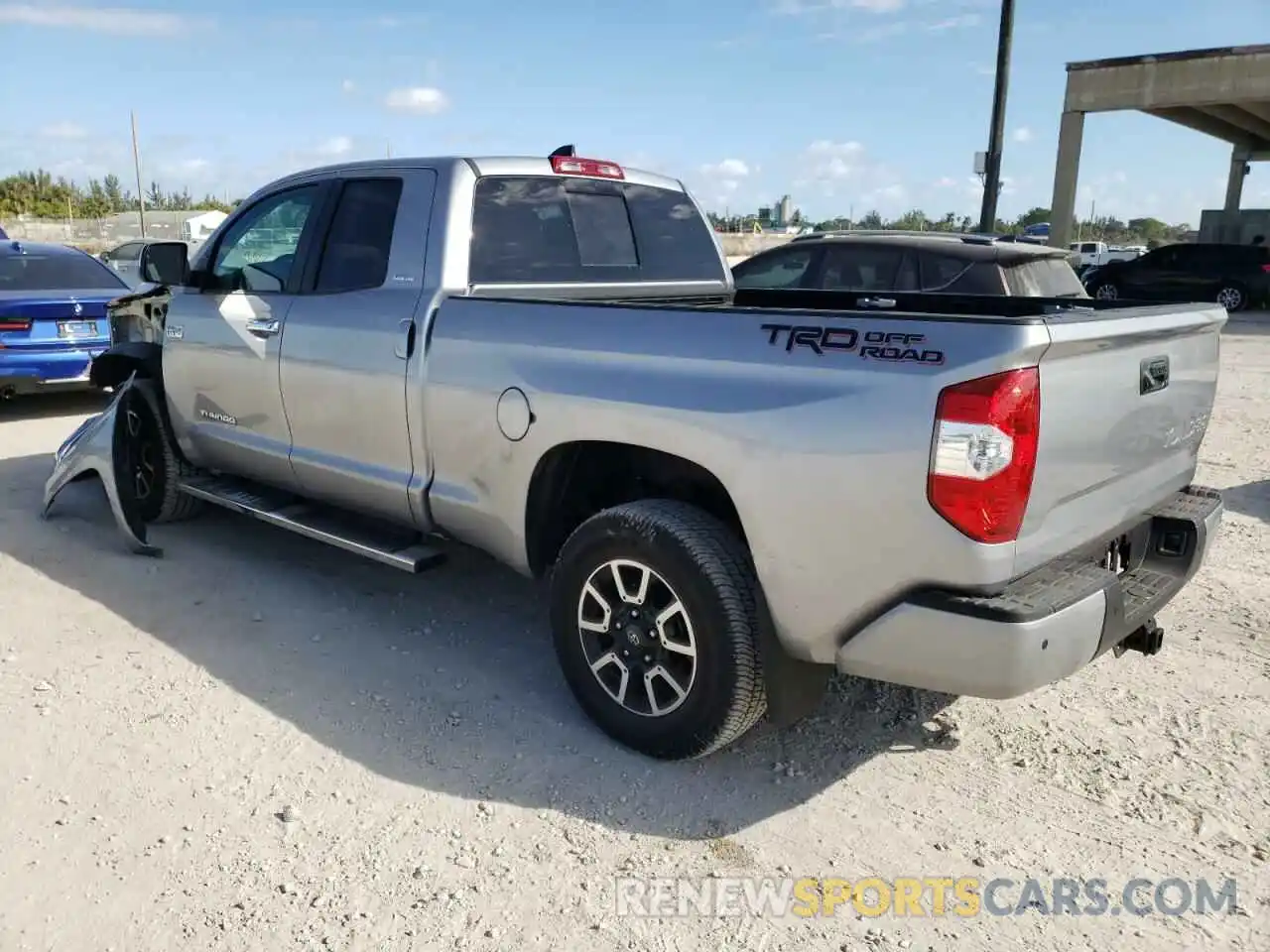 3 Photograph of a damaged car 5TFSY5F11MX285688 TOYOTA TUNDRA 2021