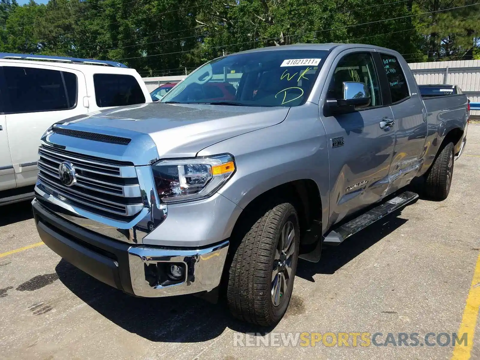 2 Photograph of a damaged car 5TFSY5F18MX277765 TOYOTA TUNDRA 2021