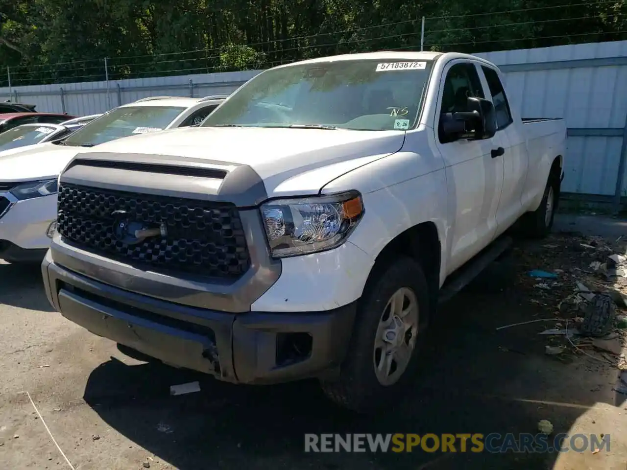 2 Photograph of a damaged car 5TFTY5F12MX012344 TOYOTA TUNDRA 2021