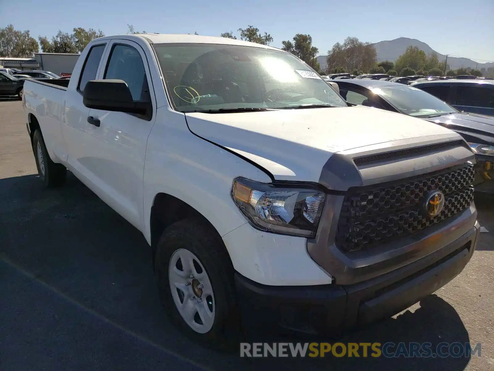 1 Photograph of a damaged car 5TFTY5F18MX011926 TOYOTA TUNDRA 2021