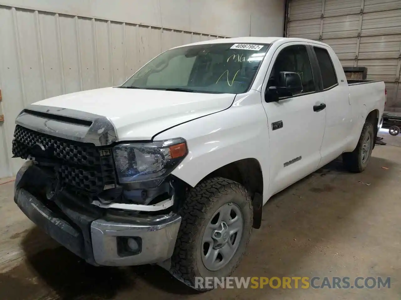 2 Photograph of a damaged car 5TFUY5F10MX979409 TOYOTA TUNDRA 2021