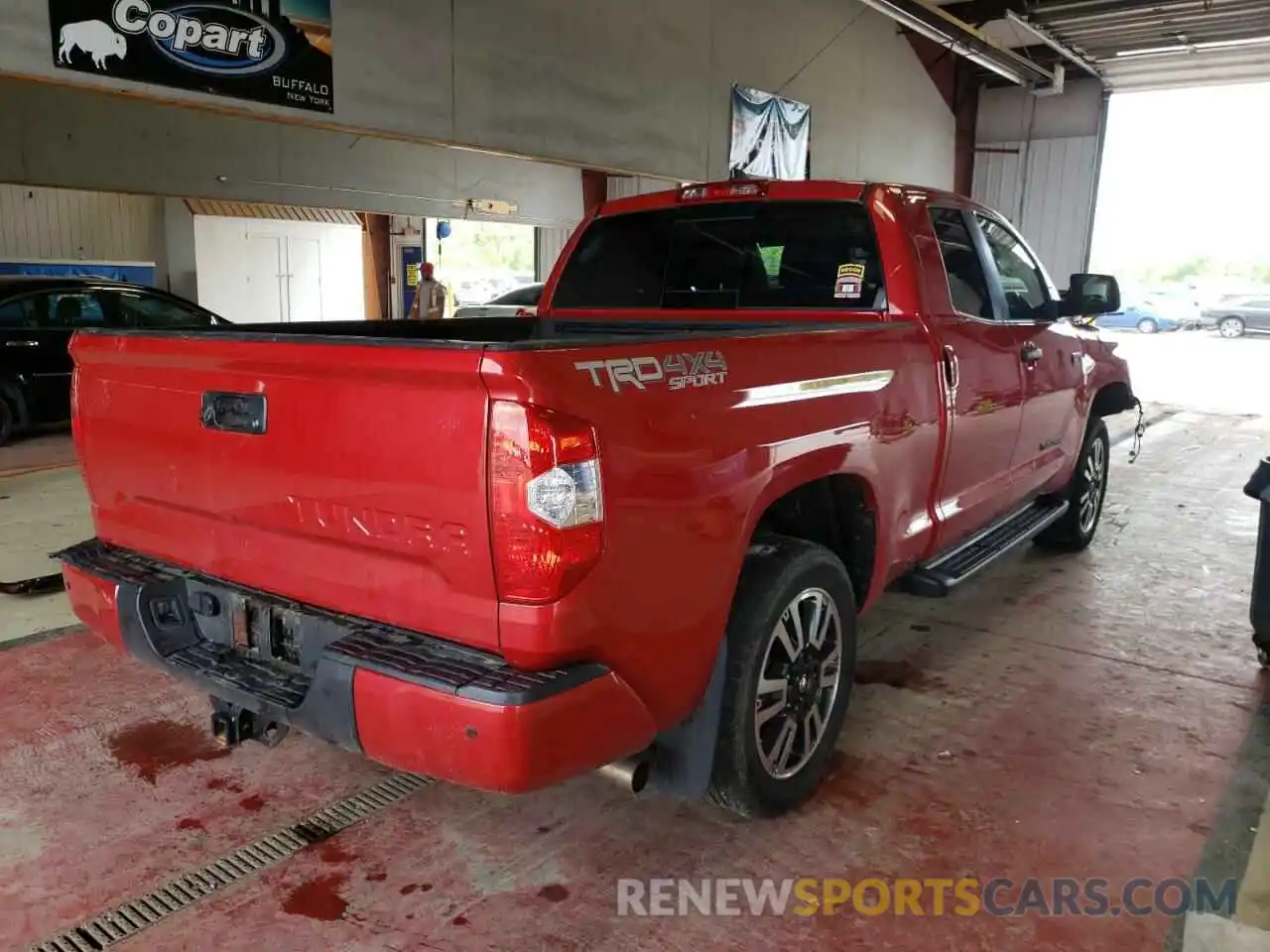 4 Photograph of a damaged car 5TFUY5F10MX983928 TOYOTA TUNDRA 2021