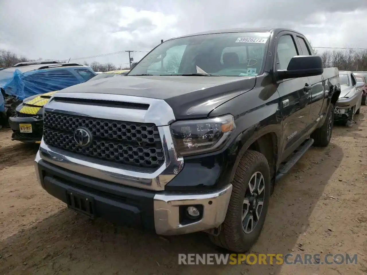 2 Photograph of a damaged car 5TFUY5F11MX020293 TOYOTA TUNDRA 2021