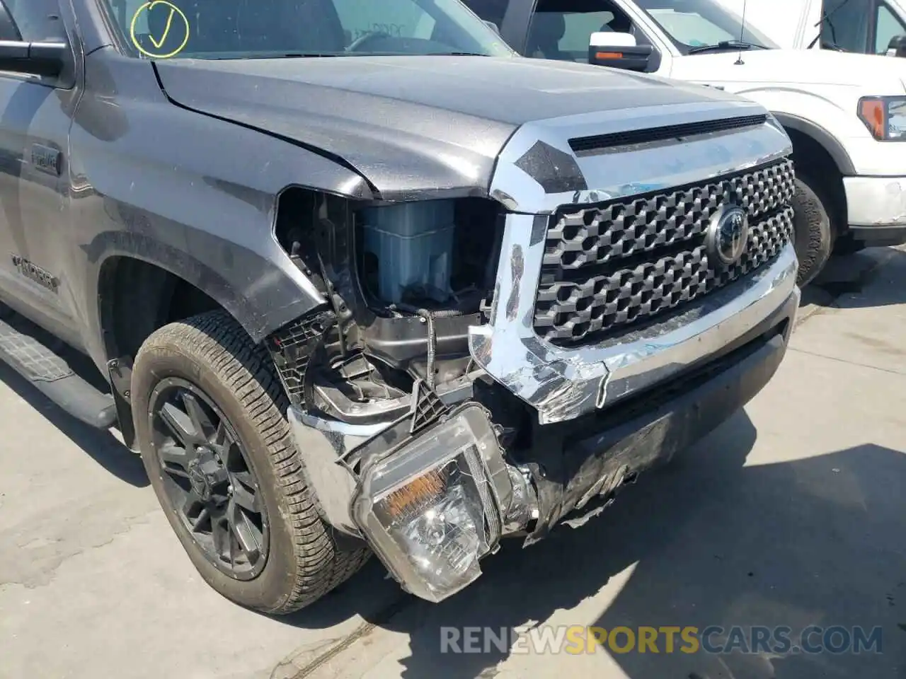 9 Фотография поврежденного автомобиля 5TFUY5F11MX959797 TOYOTA TUNDRA 2021