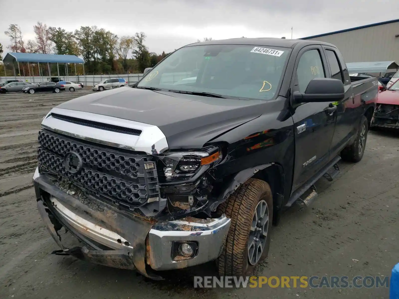 2 Photograph of a damaged car 5TFUY5F13MX002524 TOYOTA TUNDRA 2021