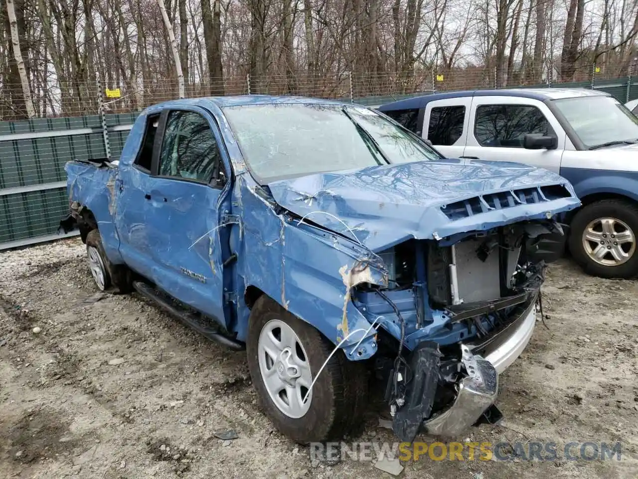 1 Photograph of a damaged car 5TFUY5F13MX023759 TOYOTA TUNDRA 2021