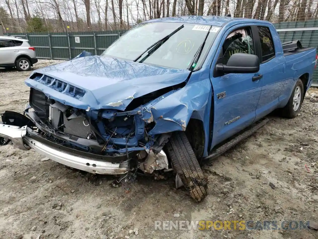 2 Photograph of a damaged car 5TFUY5F13MX023759 TOYOTA TUNDRA 2021