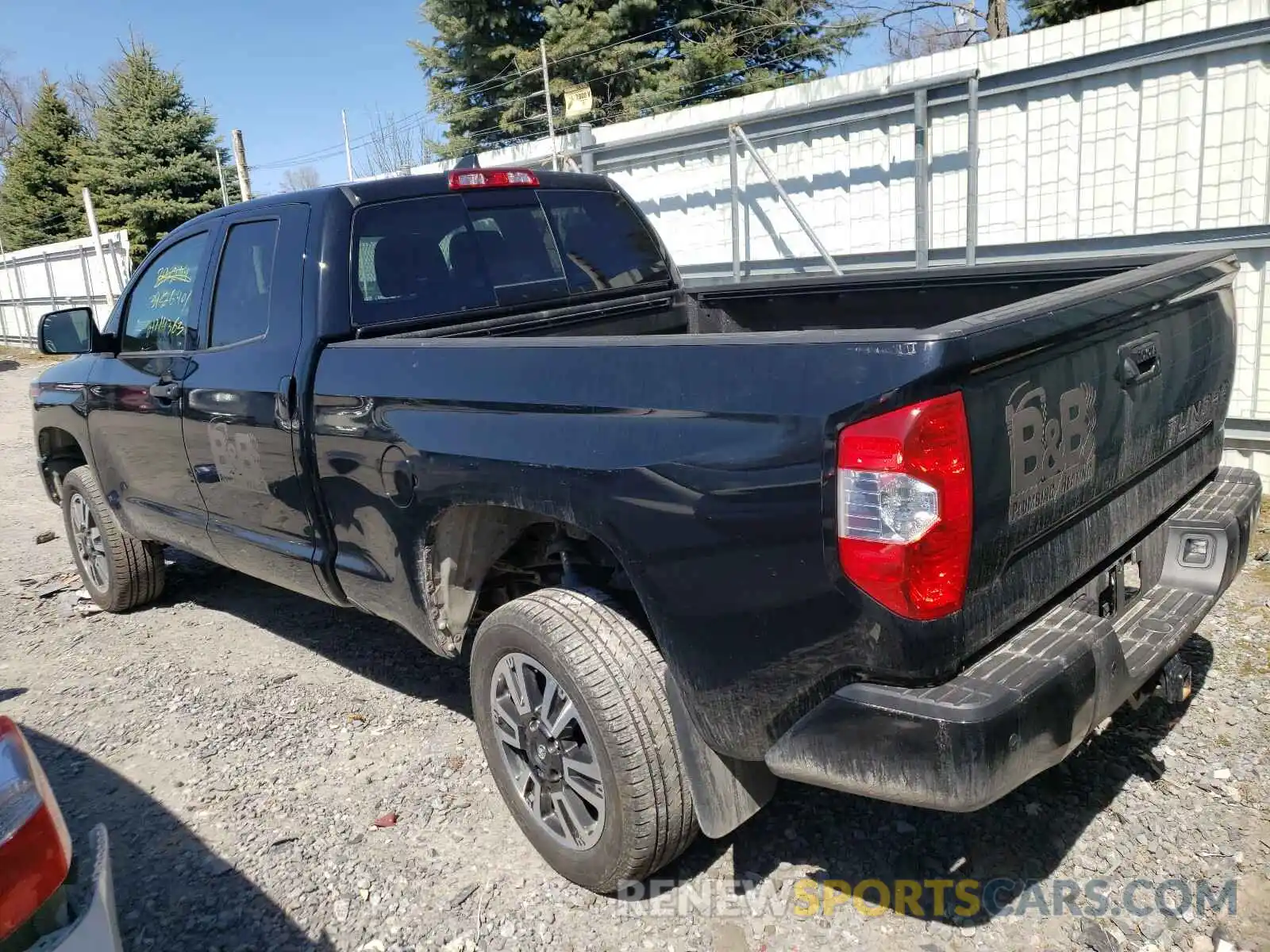 3 Photograph of a damaged car 5TFUY5F14MX966095 TOYOTA TUNDRA 2021