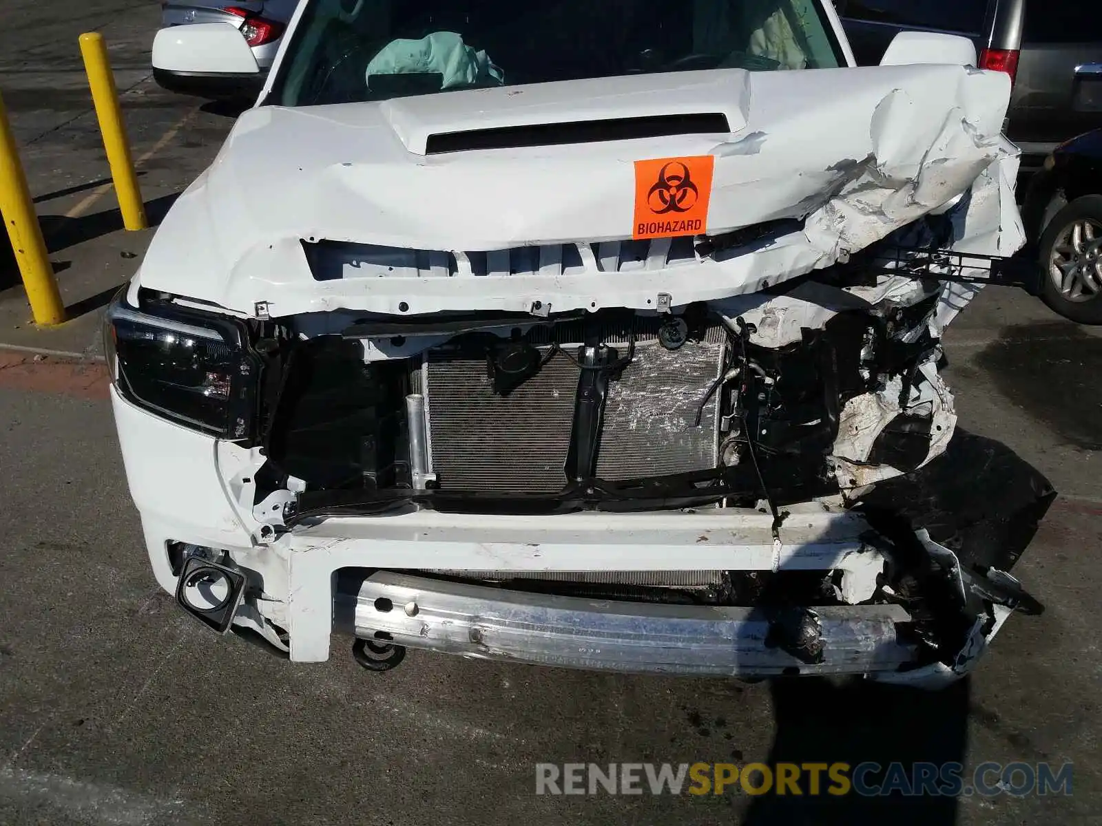 7 Photograph of a damaged car 5TFUY5F14MX977033 TOYOTA TUNDRA 2021