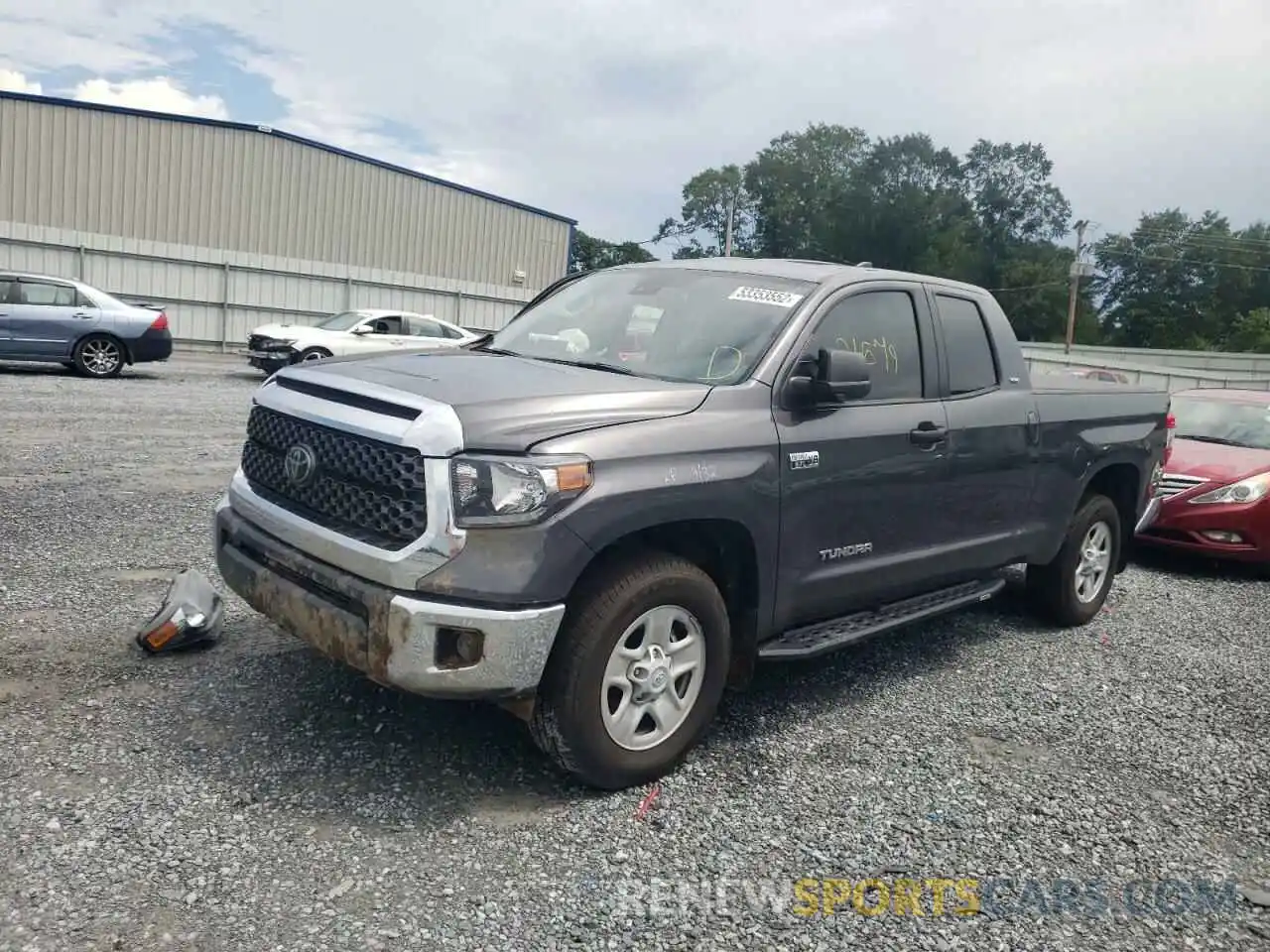 2 Photograph of a damaged car 5TFUY5F15MX031426 TOYOTA TUNDRA 2021