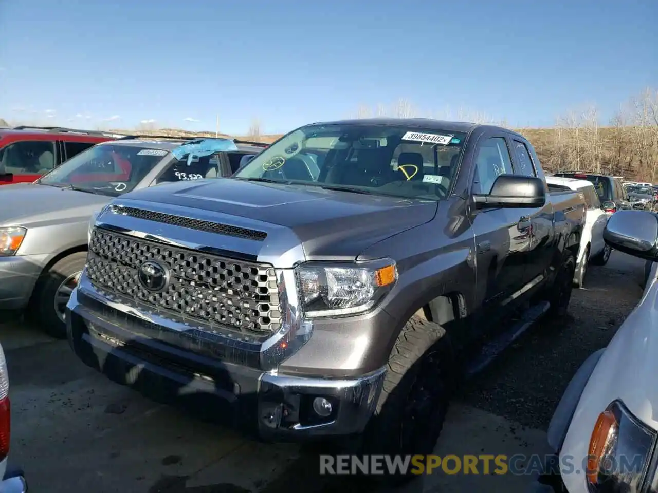 2 Photograph of a damaged car 5TFUY5F15MX961391 TOYOTA TUNDRA 2021