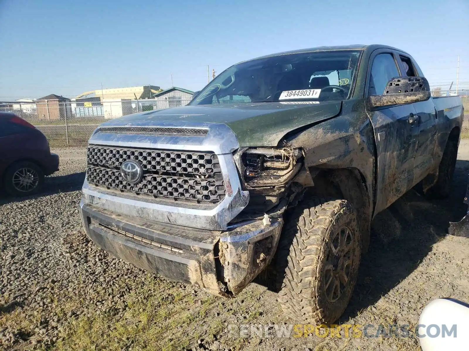 9 Photograph of a damaged car 5TFUY5F15MX984945 TOYOTA TUNDRA 2021