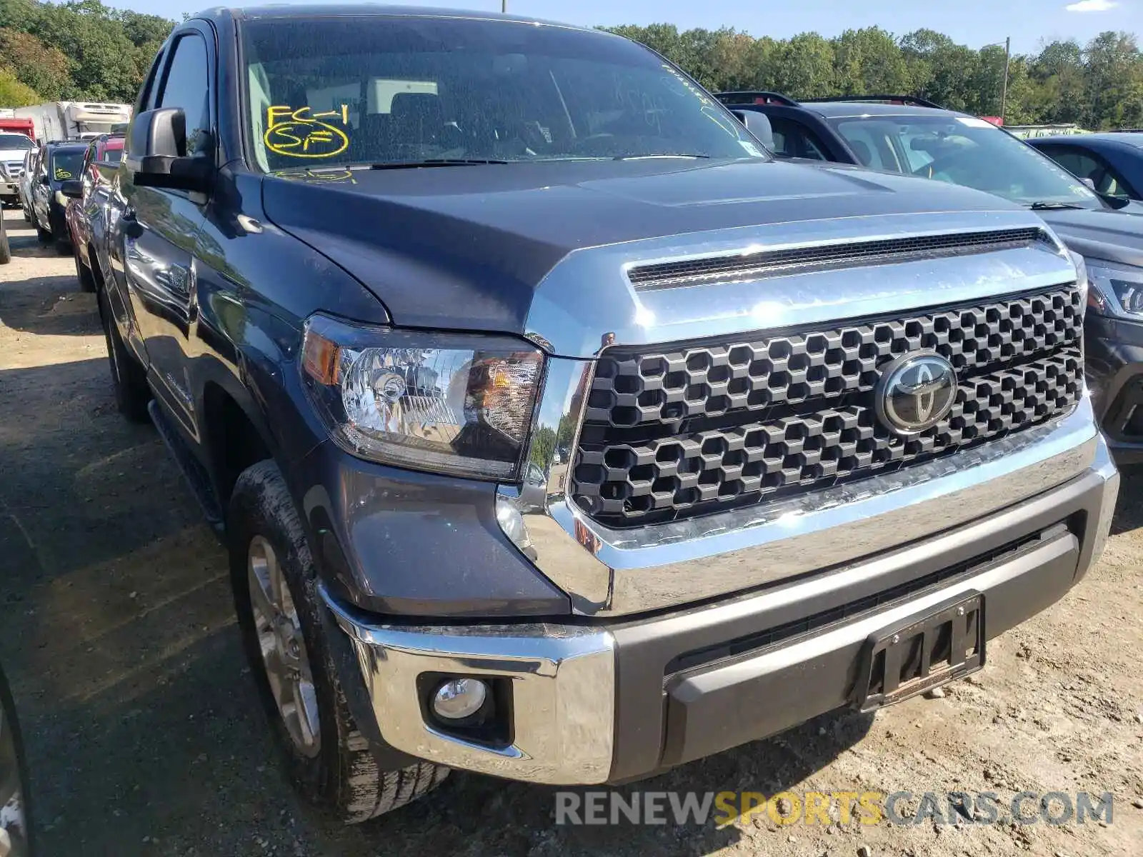 1 Photograph of a damaged car 5TFUY5F16MX010794 TOYOTA TUNDRA 2021