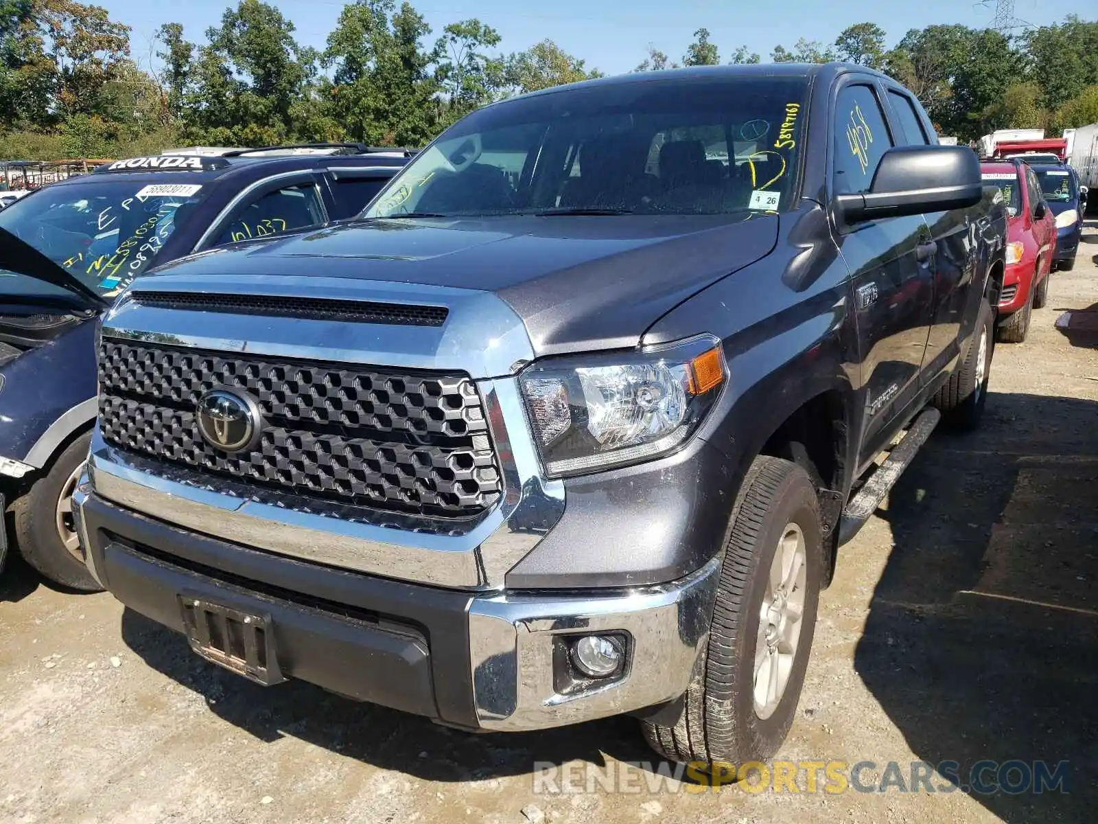 2 Photograph of a damaged car 5TFUY5F16MX010794 TOYOTA TUNDRA 2021