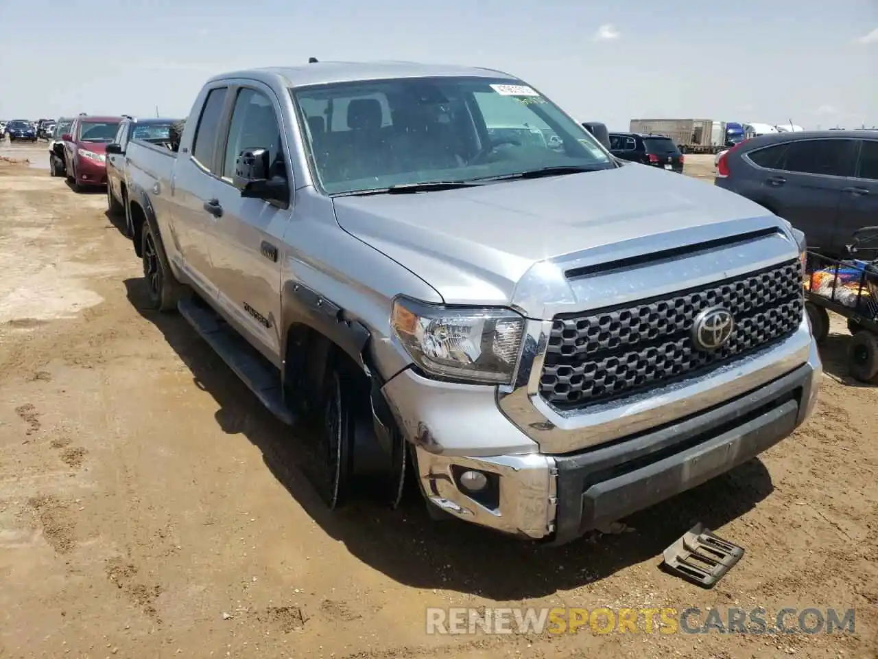 1 Photograph of a damaged car 5TFUY5F17MX960534 TOYOTA TUNDRA 2021