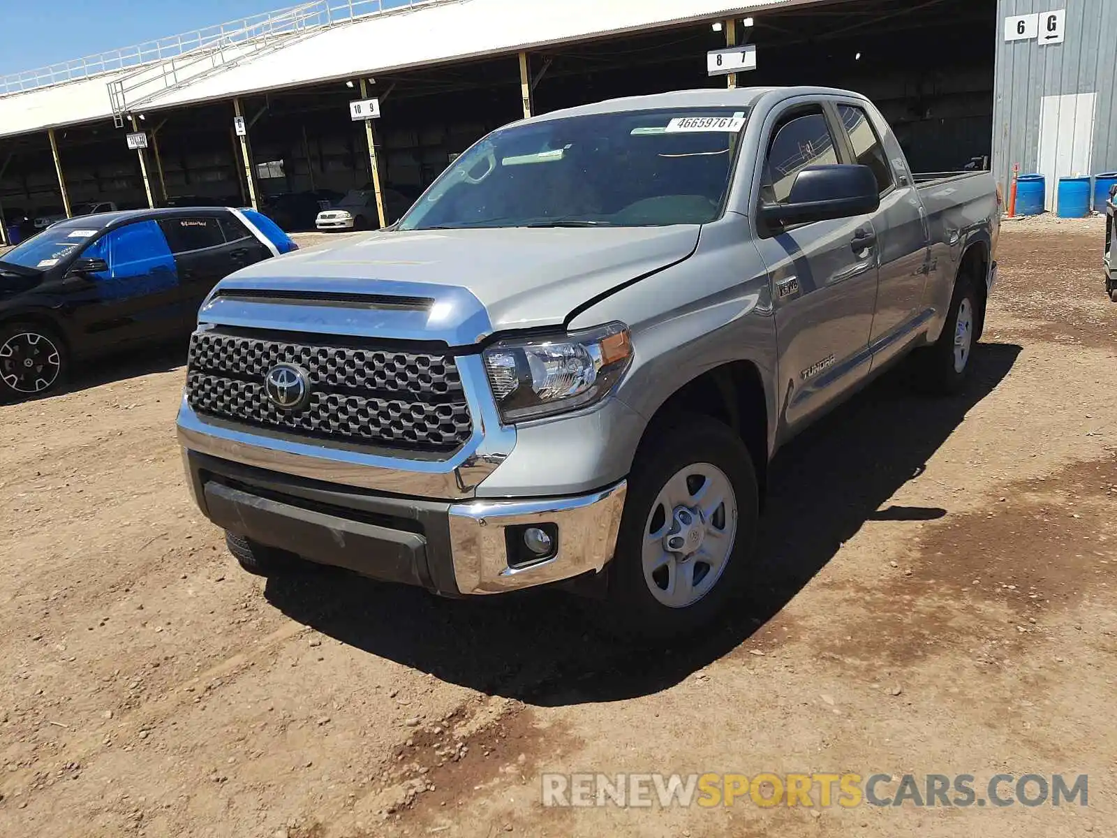 2 Photograph of a damaged car 5TFUY5F18MX012403 TOYOTA TUNDRA 2021