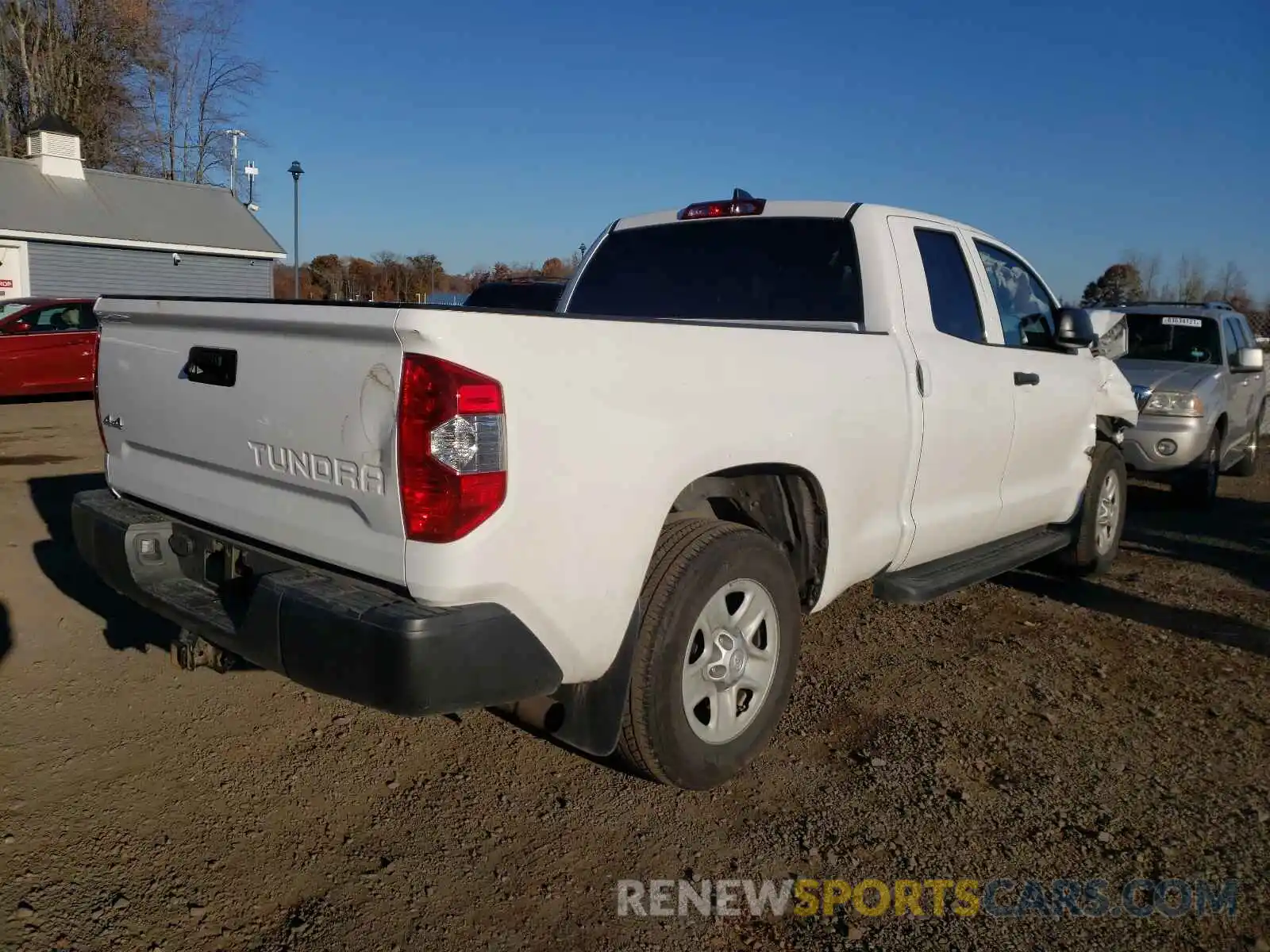 4 Photograph of a damaged car 5TFUY5F18MX957836 TOYOTA TUNDRA 2021