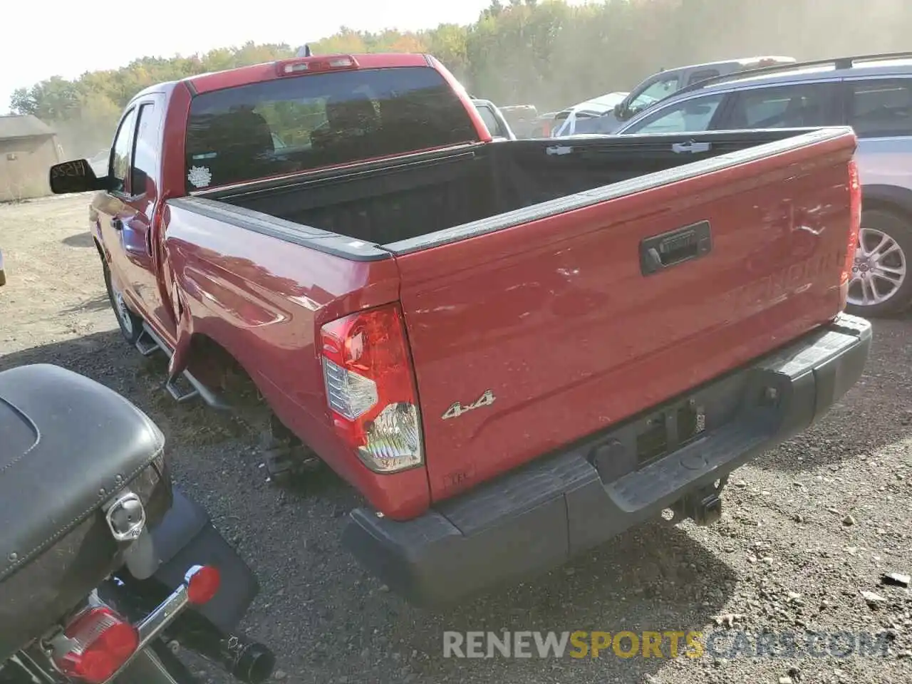 3 Photograph of a damaged car 5TFUY5F19MX009557 TOYOTA TUNDRA 2021