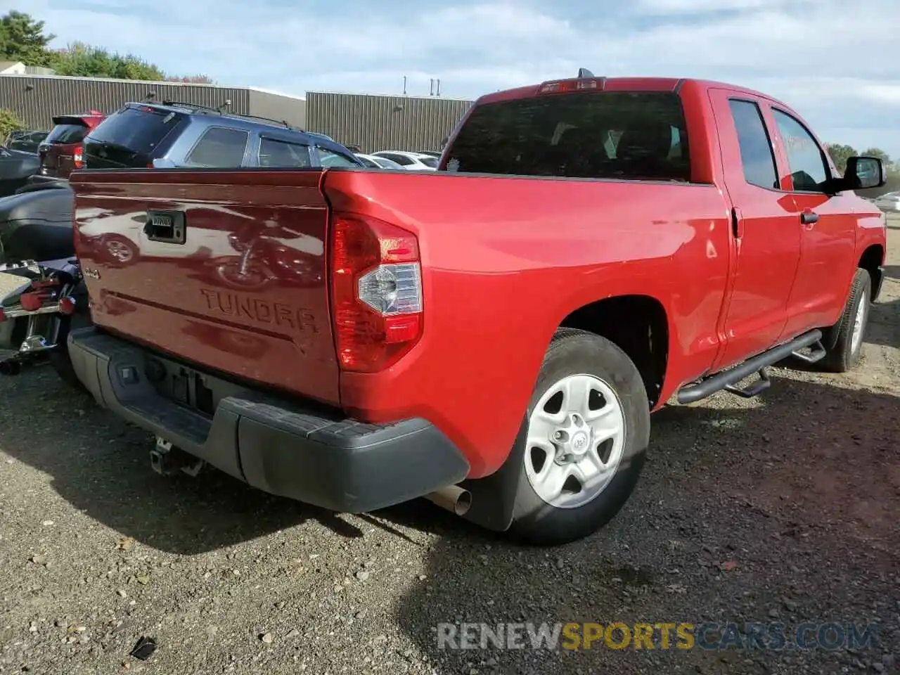 4 Photograph of a damaged car 5TFUY5F19MX009557 TOYOTA TUNDRA 2021