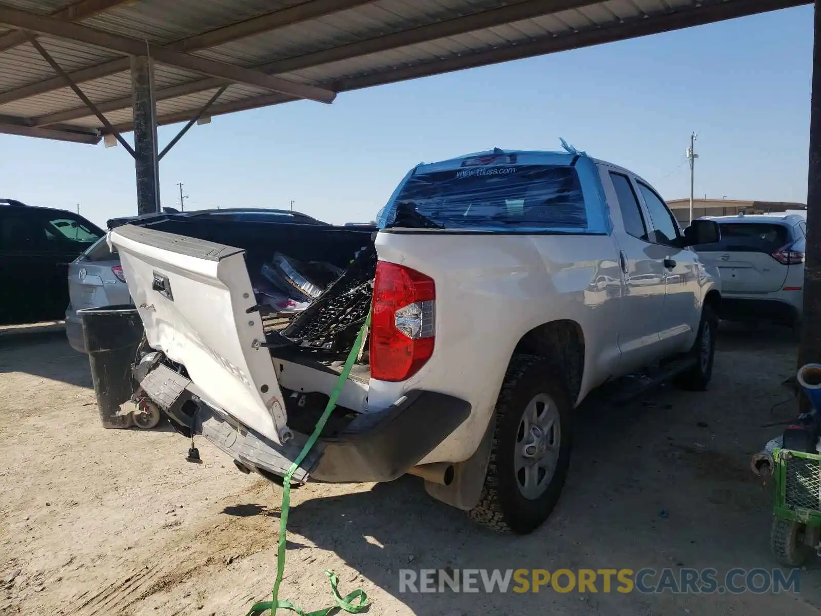 4 Photograph of a damaged car 5TFUY5F19MX966268 TOYOTA TUNDRA 2021