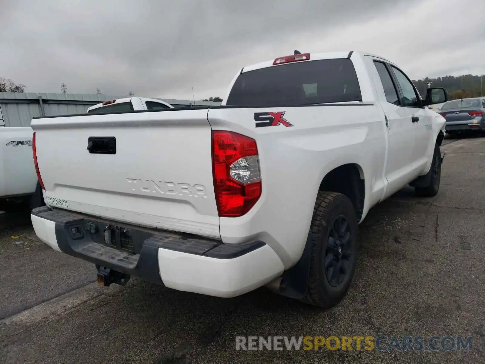 4 Photograph of a damaged car 5TFUY5F19MX969638 TOYOTA TUNDRA 2021