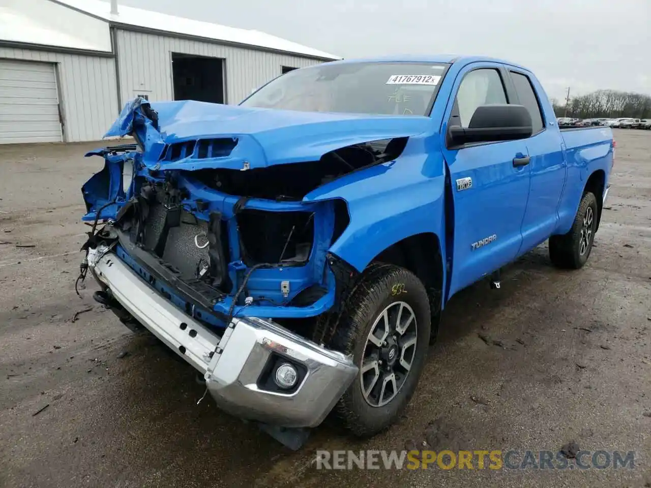 2 Photograph of a damaged car 5TFUY5F19MX994569 TOYOTA TUNDRA 2021