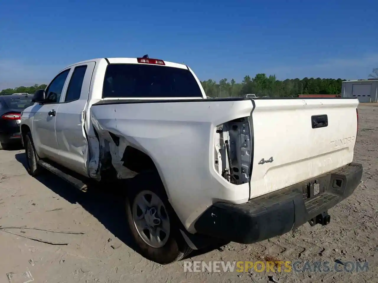 3 Photograph of a damaged car 5TFUY5F19MX999402 TOYOTA TUNDRA 2021