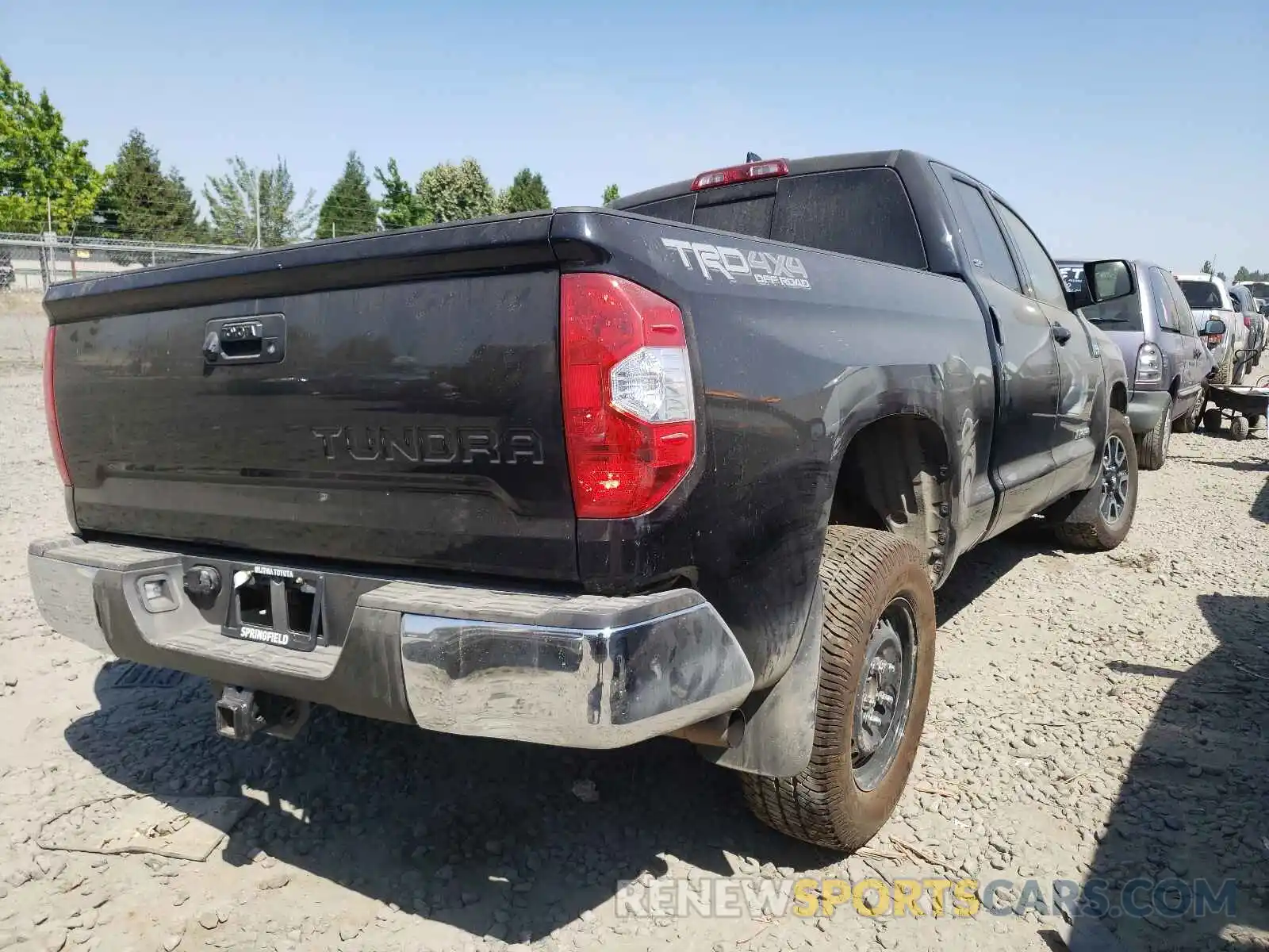 4 Фотография поврежденного автомобиля 5TFUY5F1XMX012712 TOYOTA TUNDRA 2021