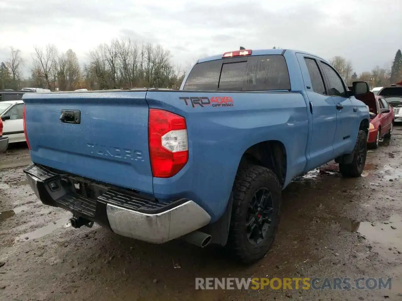 4 Фотография поврежденного автомобиля 5TFUY5F1XMX972127 TOYOTA TUNDRA 2021