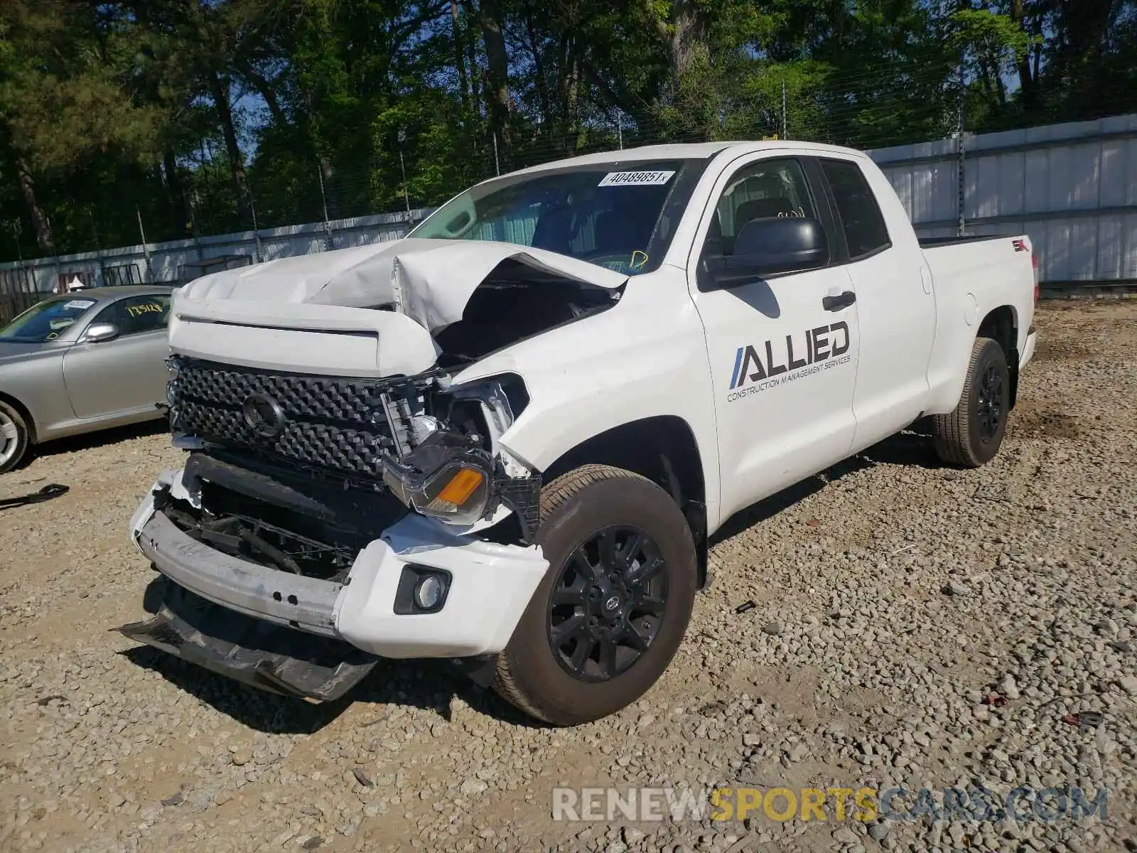 2 Photograph of a damaged car 5TFUY5F1XMX973200 TOYOTA TUNDRA 2021