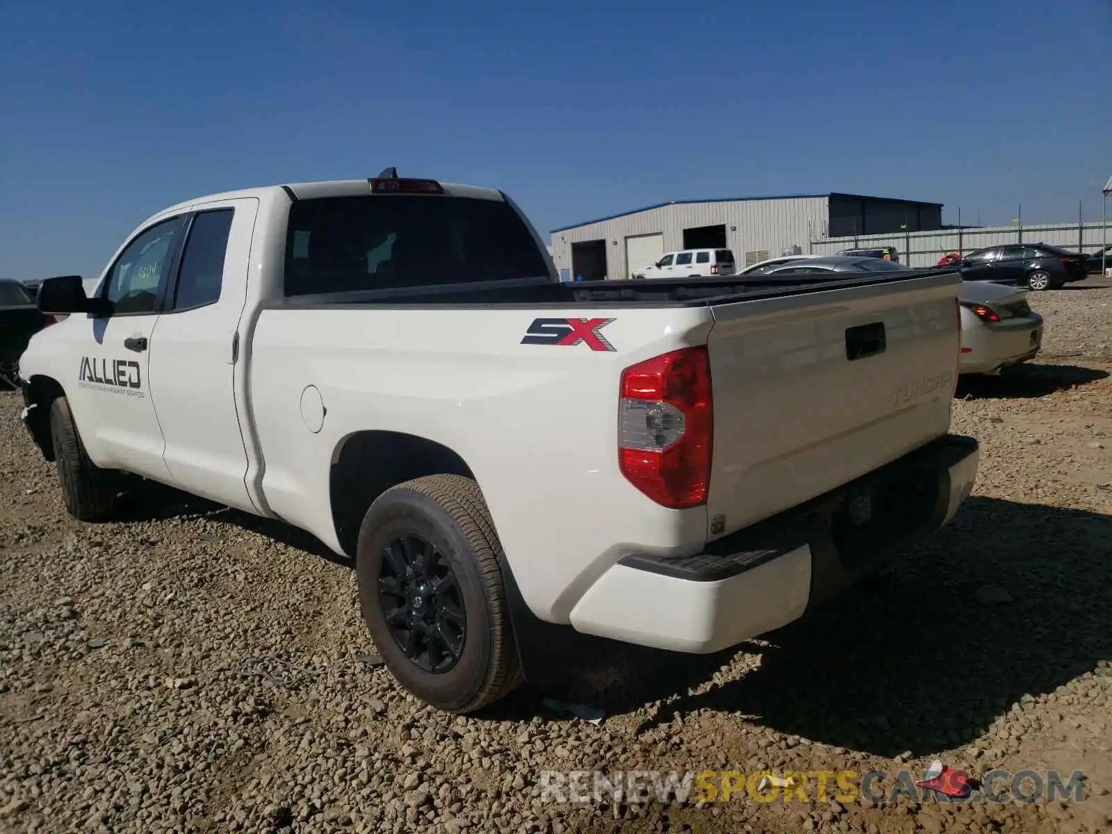 3 Photograph of a damaged car 5TFUY5F1XMX973200 TOYOTA TUNDRA 2021