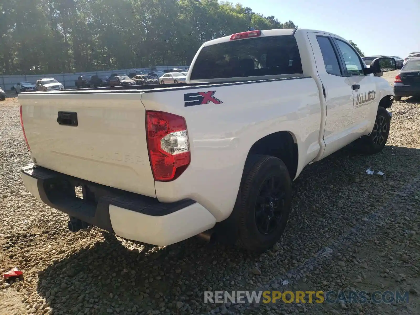 4 Photograph of a damaged car 5TFUY5F1XMX973200 TOYOTA TUNDRA 2021