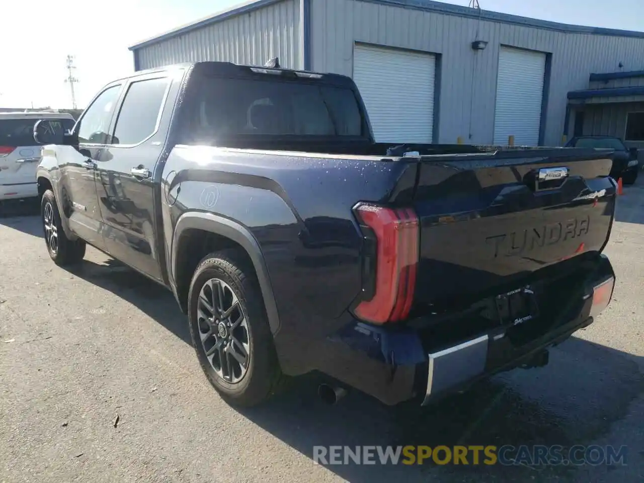 3 Photograph of a damaged car 5TFJA5AB5NX002095 TOYOTA TUNDRA 2022