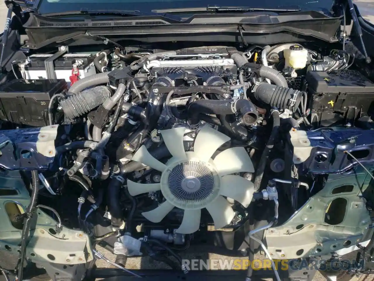 7 Photograph of a damaged car 5TFJA5AB5NX002095 TOYOTA TUNDRA 2022