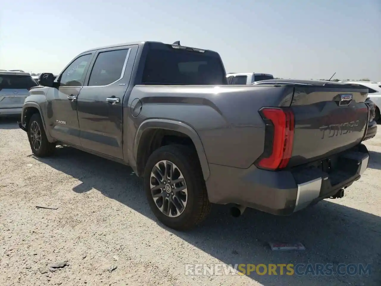 3 Photograph of a damaged car 5TFJA5AB6NX002042 TOYOTA TUNDRA 2022