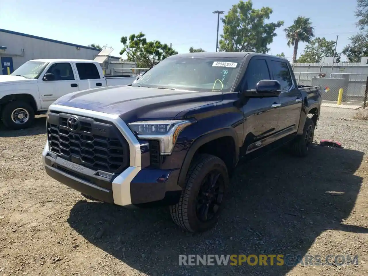 2 Photograph of a damaged car 5TFJA5DB1NX002669 TOYOTA TUNDRA 2022