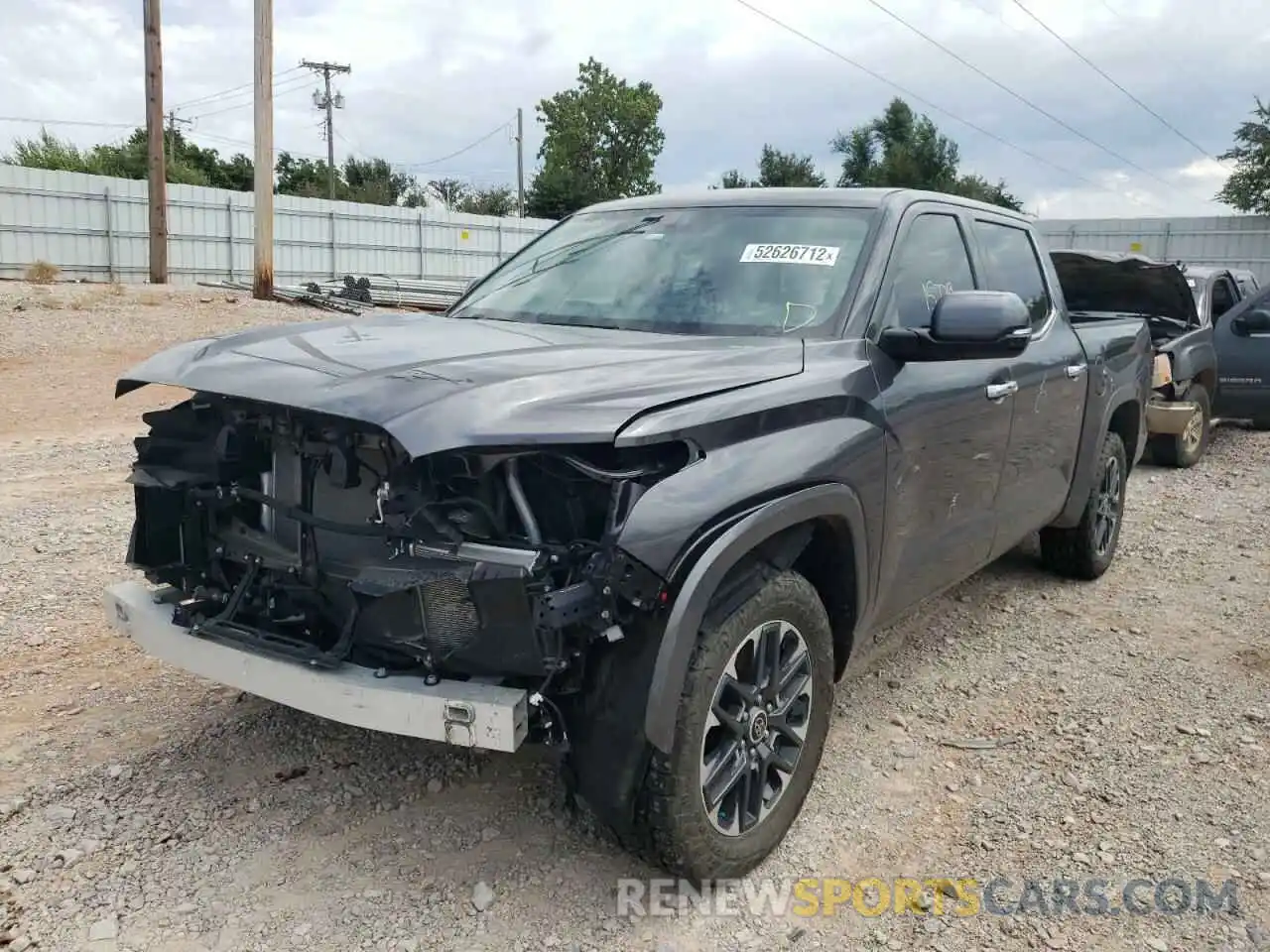 2 Photograph of a damaged car 5TFJA5DBXNX004615 TOYOTA TUNDRA 2022