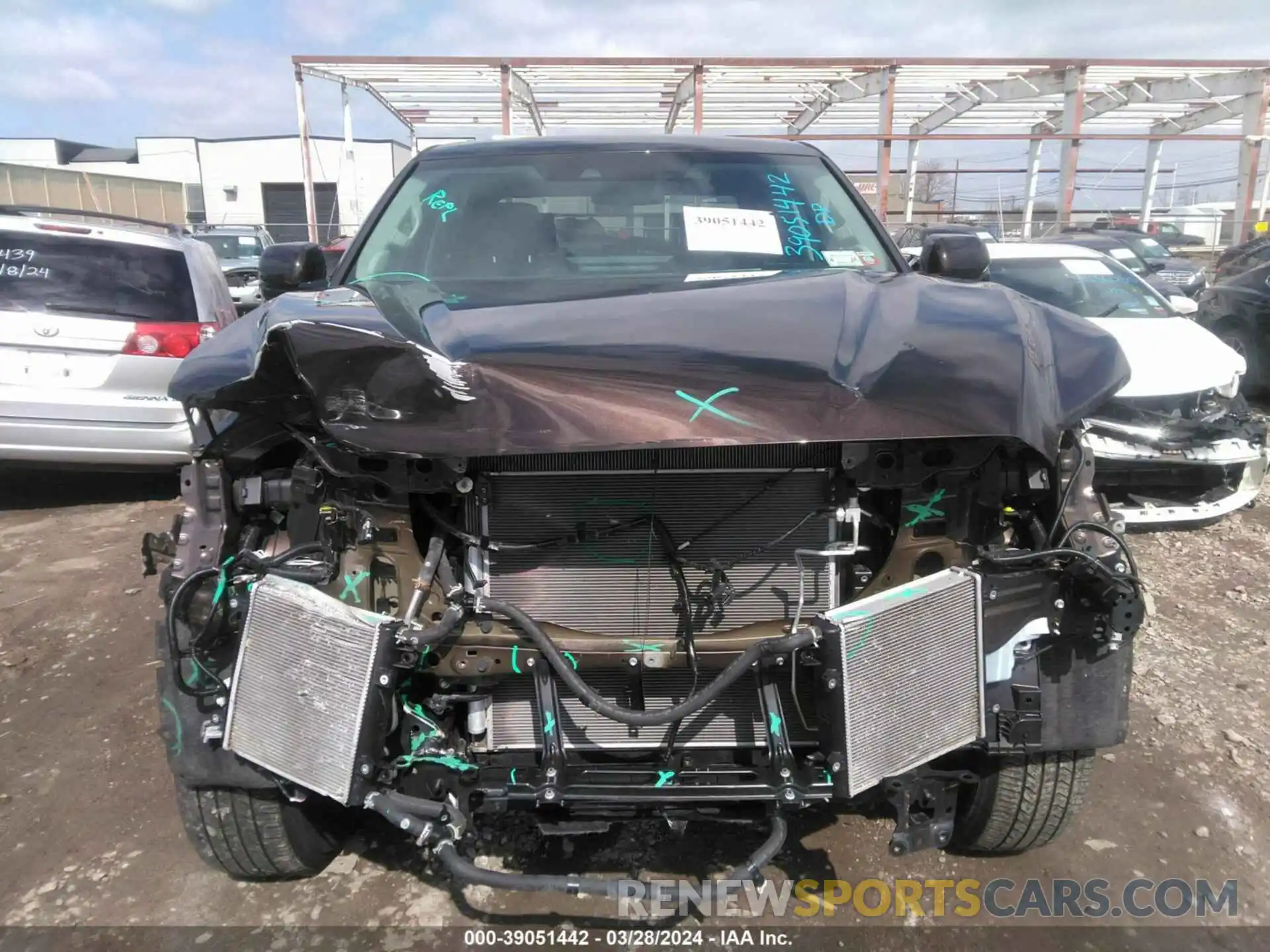 13 Photograph of a damaged car 5TFJA5DBXNX017784 TOYOTA TUNDRA 2022