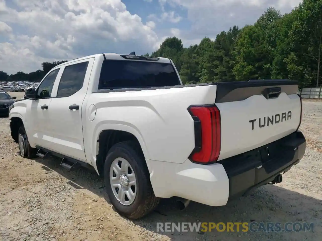 3 Photograph of a damaged car 5TFKB5AB7NX001810 TOYOTA TUNDRA 2022