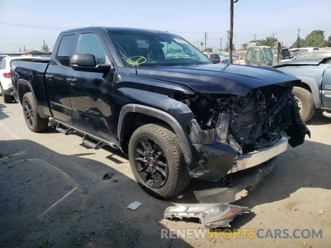 1 Photograph of a damaged car 5TFLA5AA5NX009967 TOYOTA TUNDRA 2022